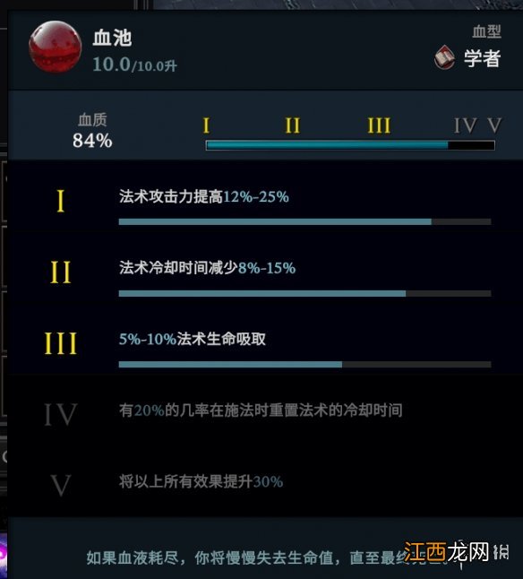 vrising血型有什么用 V Rising血型效果一览