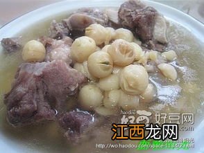 排骨莲子和什么顿