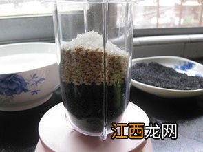 黑芝麻糊怎么做料理机