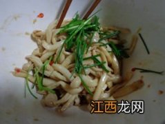 海鲜菇怎么凉拌