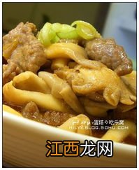 牛肉炒蘑菇先放什么