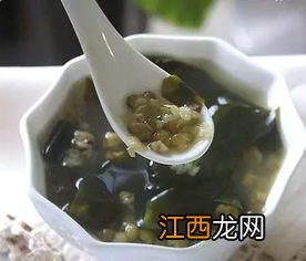 海带绿豆汤怎么做窍门