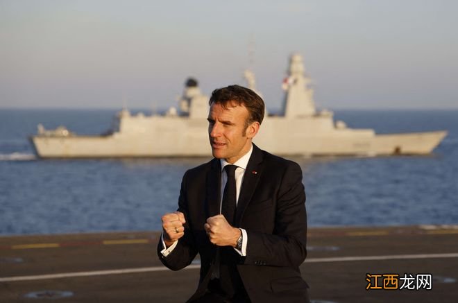 马克龙在戴高乐号航母上证实：法国已向乌克兰输送更多武器