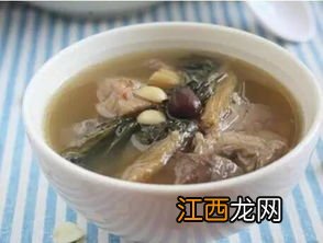 猪肺煲菜干汤什么作用呢