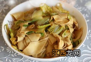 干豆腐炒白菜怎么做好吃法大全