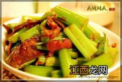 芹菜炒腊肠是什么菜