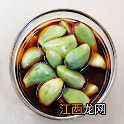 冬天腌蒜多久就绿了