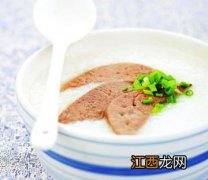 宝宝猪肝粥里面放什么