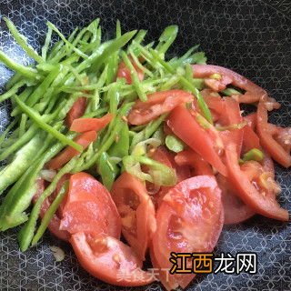 番茄跟菜椒怎么煮