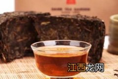 不怎么甜的黑茶是哪种