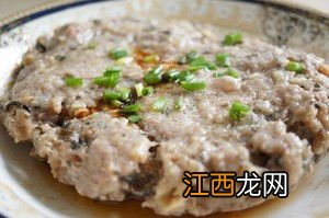 梅菜肉饼蒸多久