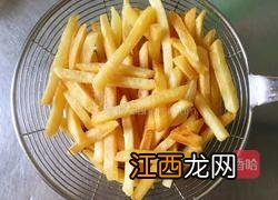 冻生土豆条怎么炸