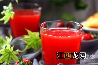 草莓西瓜汁有什么用