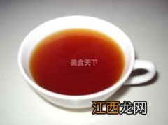 假红茶怎么做的