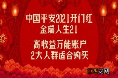 平安金瑞人生21适合哪些人购买？