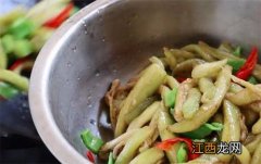 醋溜炒莲菜棒怎么做