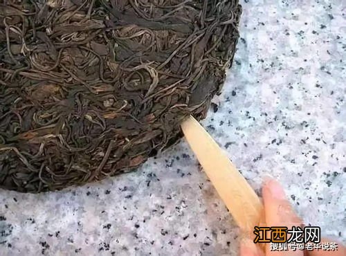 没茶刀怎么撬普洱茶饼