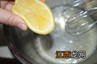 做蛋白糖没有柠檬汁用什么代替