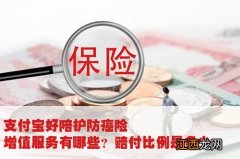 支付宝好陪护防癌险有无社保的区别