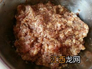 肉馅里放什么酱