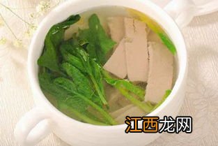 猪肝瘦肉菠菜汤煮多久