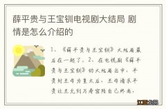 薛平贵与王宝钏电视剧大结局 剧情是怎么介绍的