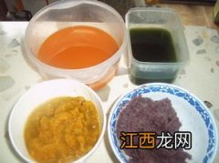 五彩面食都用什么汁