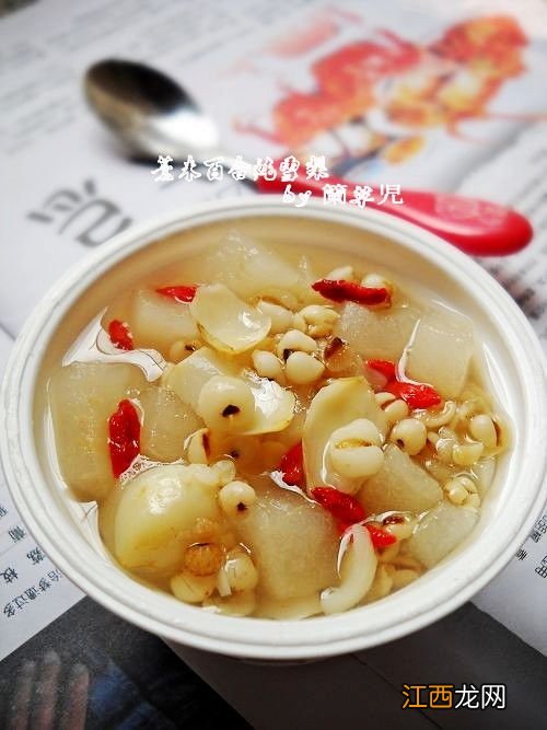 薏仁雪梨炖炖多久