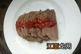 卤牛腱子肉要压多久