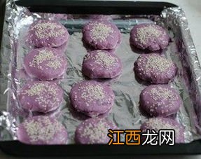 蒸紫薯饼烤多久