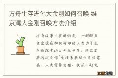 方舟生存进化大金刚如何召唤 维京湾大金刚召唤方法介绍