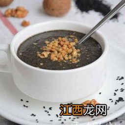 核桃黑芝麻糊还能配什么