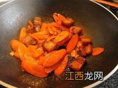 红萝卜炒肉炒多久熟