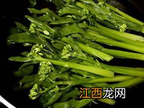 白灼是芥兰菜怎么做好吃