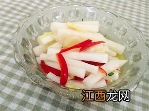 白萝卜怎么淹泡白萝卜