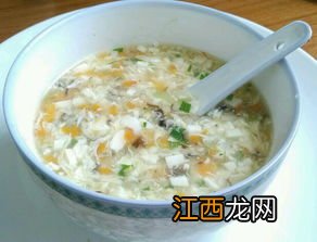 蔬菜豆腐羹中的蔬菜是什么