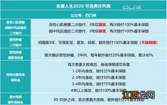 长城吉康人生2020有中症保障吗？