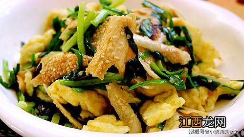 韭菜鸡蛋炒烧饼叫什么菜