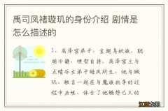 禹司凤褚璇玑的身份介绍 剧情是怎么描述的