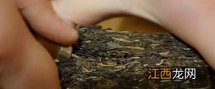 生茶砖怎么弄开