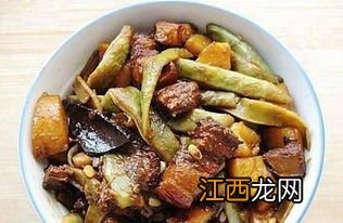 红烧肉炖豆角多久熟