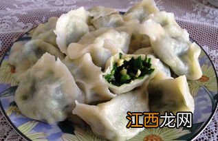 韭菜鸡蛋水饺配什么吃