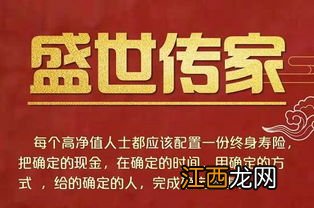 国寿盛世传家是个什么险种？