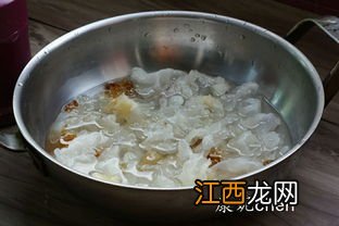 桃胶银耳汤要煮多久6