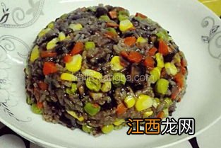 什么制作黑糯米饭