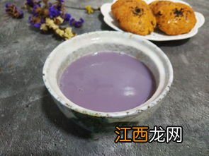 紫薯打豆浆是什么颜色的