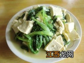 小白菜炖豆腐还能放什么