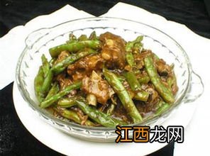 排骨炖豆角什么排好