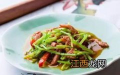 炒芹菜 加肉有什么过程