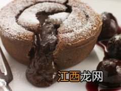 为什么爆浆巧克力蛋糕是苦的